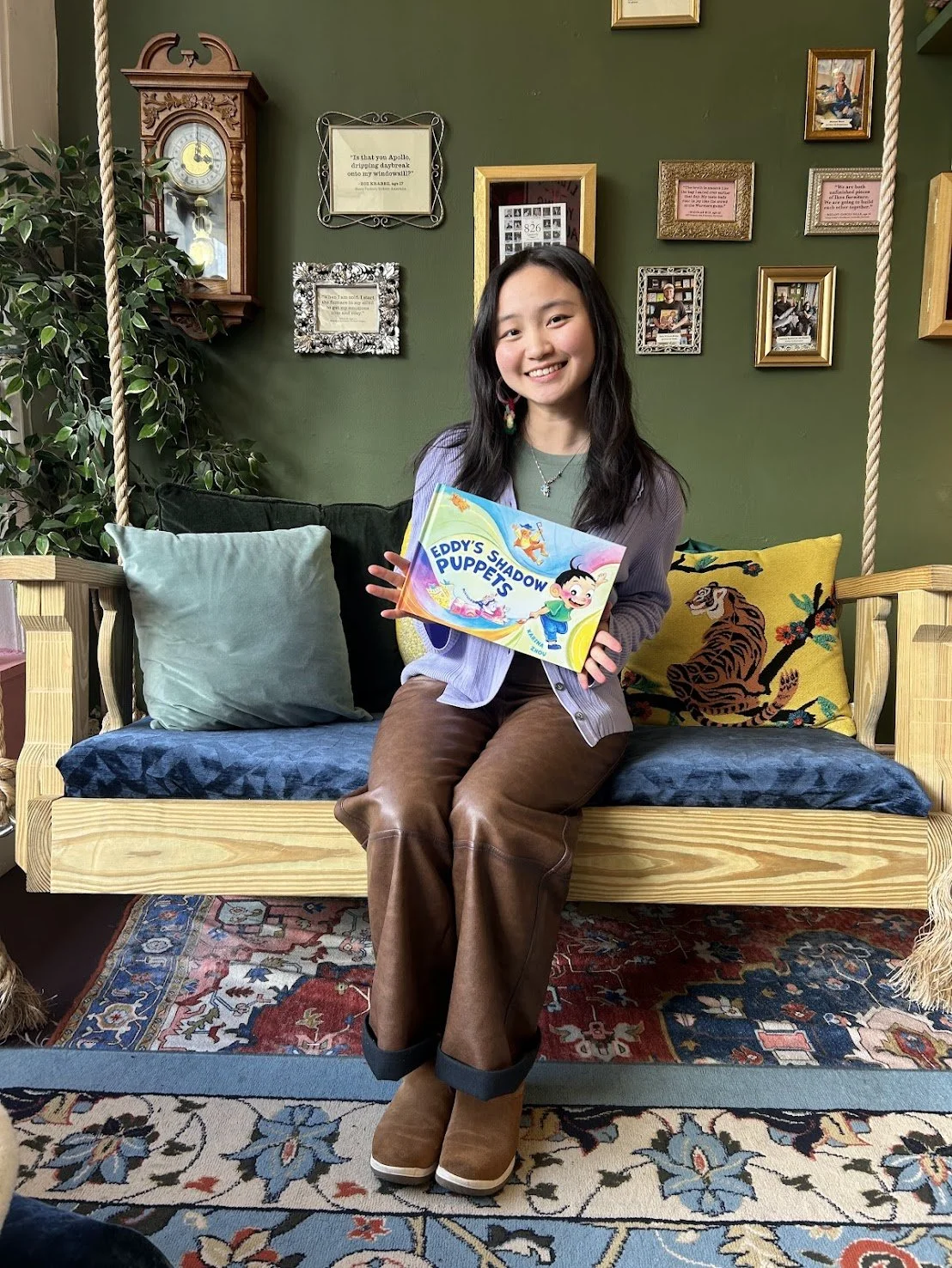 Shadow Puppet Workshop with Karina Zhou! 