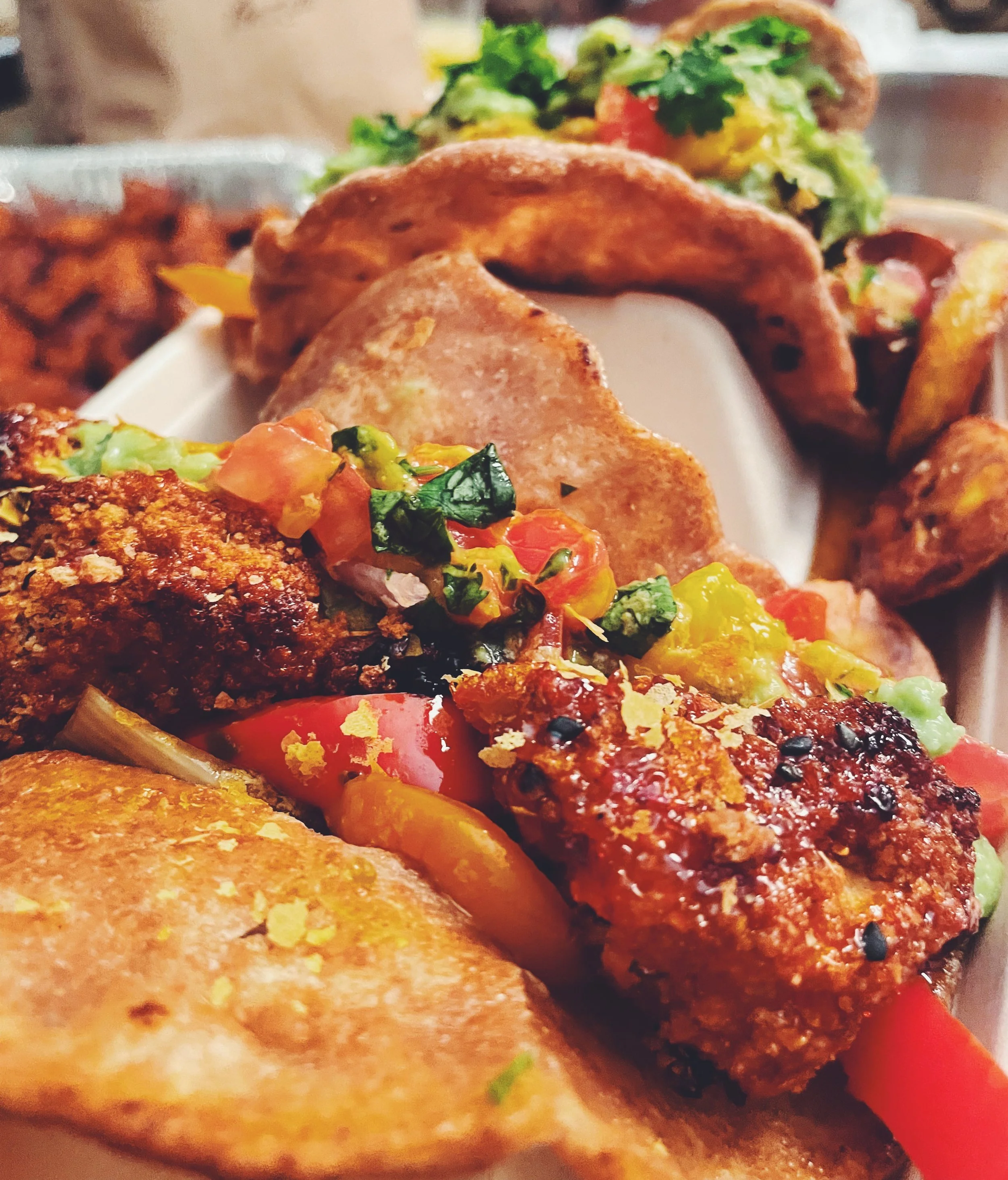 "Bang Bang" Cauliflower Tacos