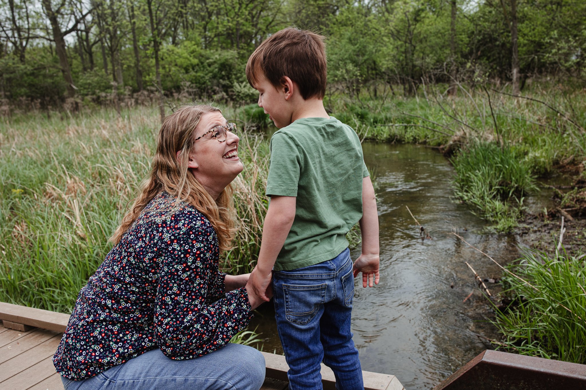 A Laid-Back, Bubble and Giggle-Filled Family  Session!