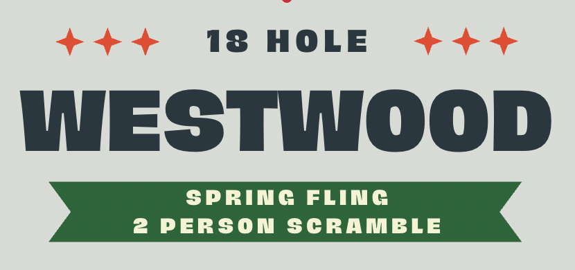 18 Hole Spring Fling 2 Person Scramble
