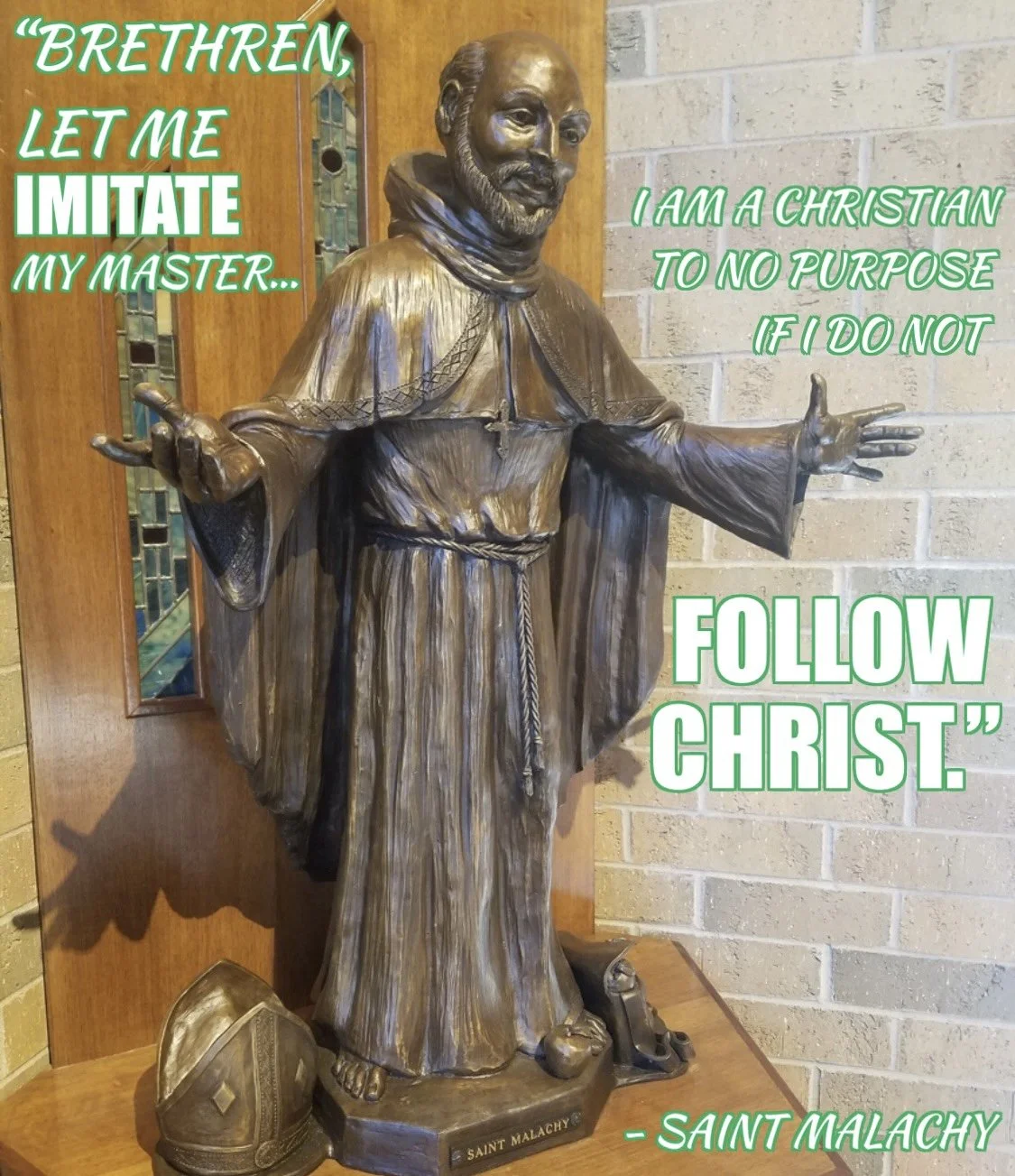 Patron Saint — Saint Malachy Parish