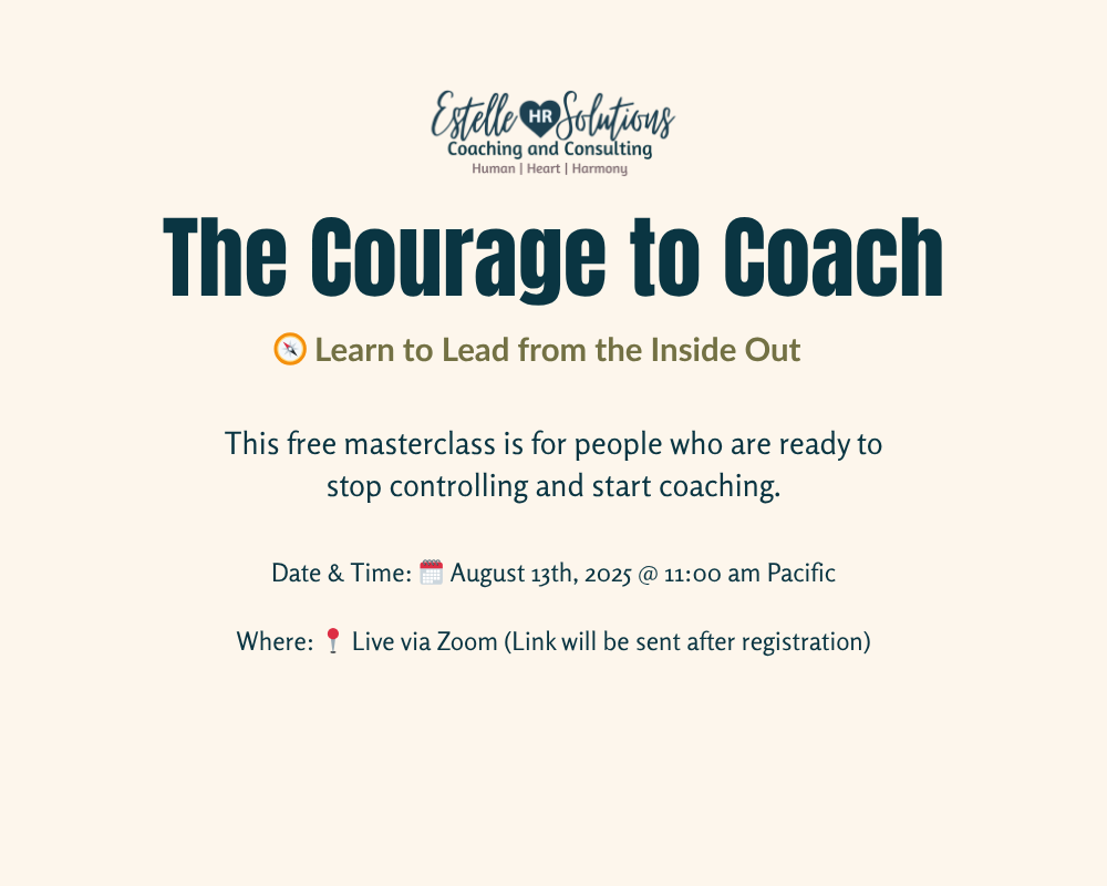 The Courage to Coach (Aug)