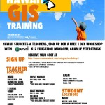 GIS Training for Teachers and Students Statewide