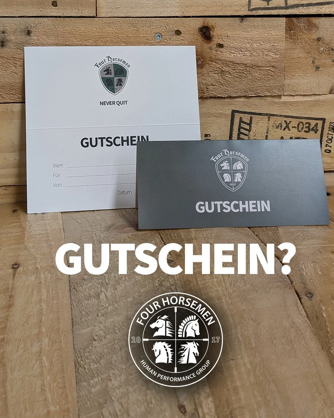 🎁✨ Auf der Suche nach dem perfekten Geschenk? ✨🎁

Ob Weihnachten, Geburtstag oder einfach nur, um jemandem eine sportliche Freude zu machen &ndash; bei uns findest du den passenden Gutschein! ❤️

➡️ Jeder Betrag m&ouml;glich
➡️ Oder direkt ein komp