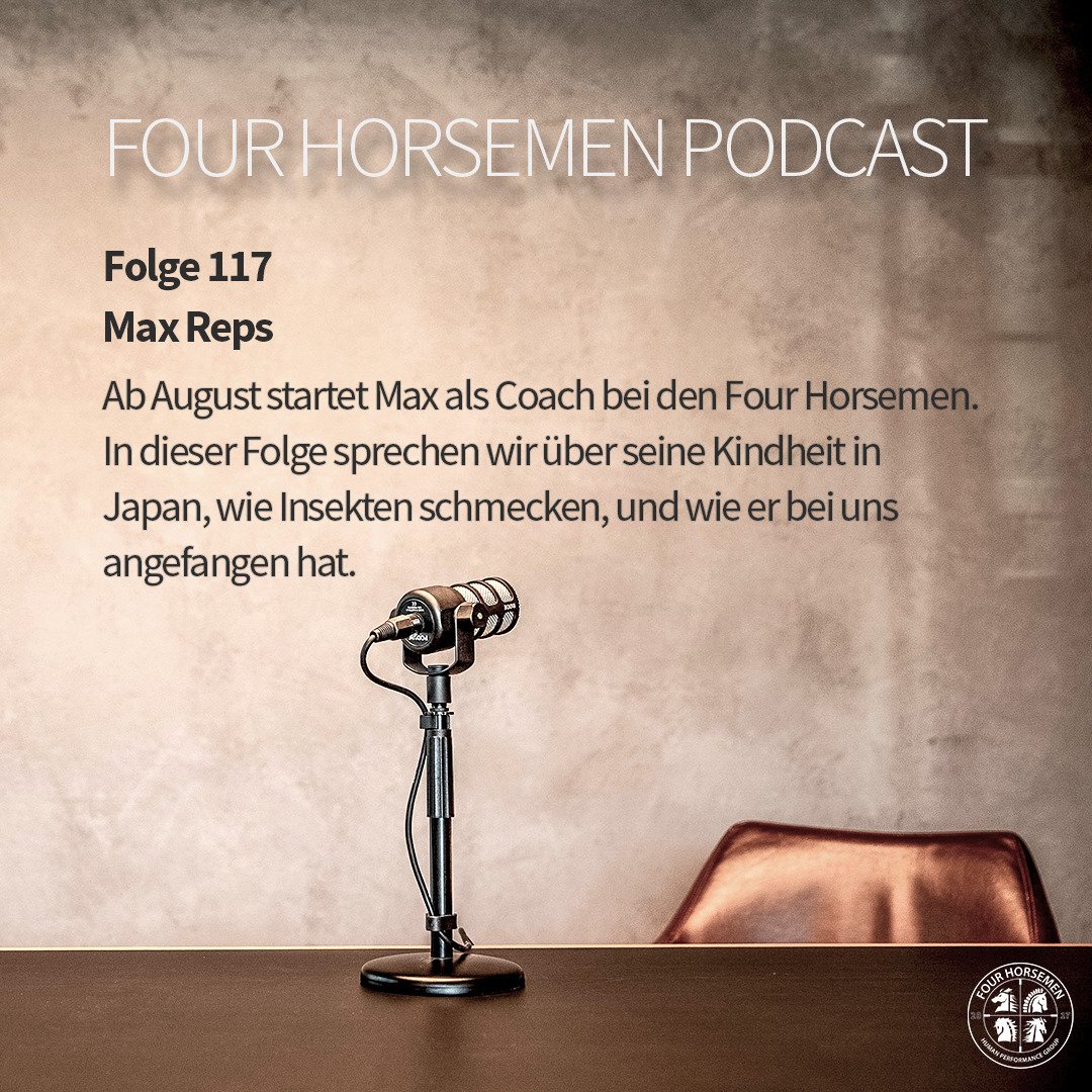 Der erste Podcast mit Max, unserem neuen Coach 🔥 Ab jetzt auf Spotify und YouTube sogar mit Video Option 🎉

Da schlagen hoffentlich alle Herzen h&ouml;her und ihr lasst uns das ein oder andere Like, Thumbs Up oder Herz da. 

Wir freuen uns auf jede