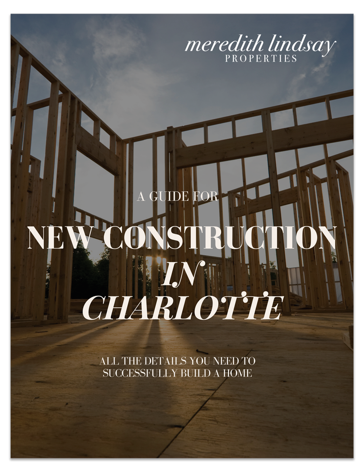 New Construction in Charlotte guide cover