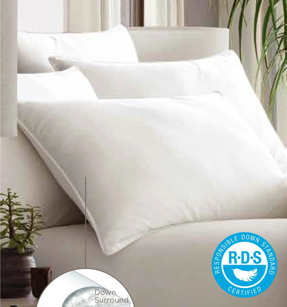 Downlite Chamber Pillow Feather Down Pillows — Yankee Mattress