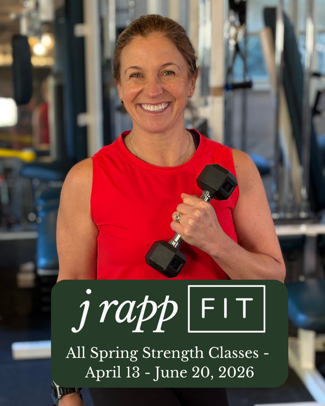 Spring 2026 Strength Classes — Jenny Rappole