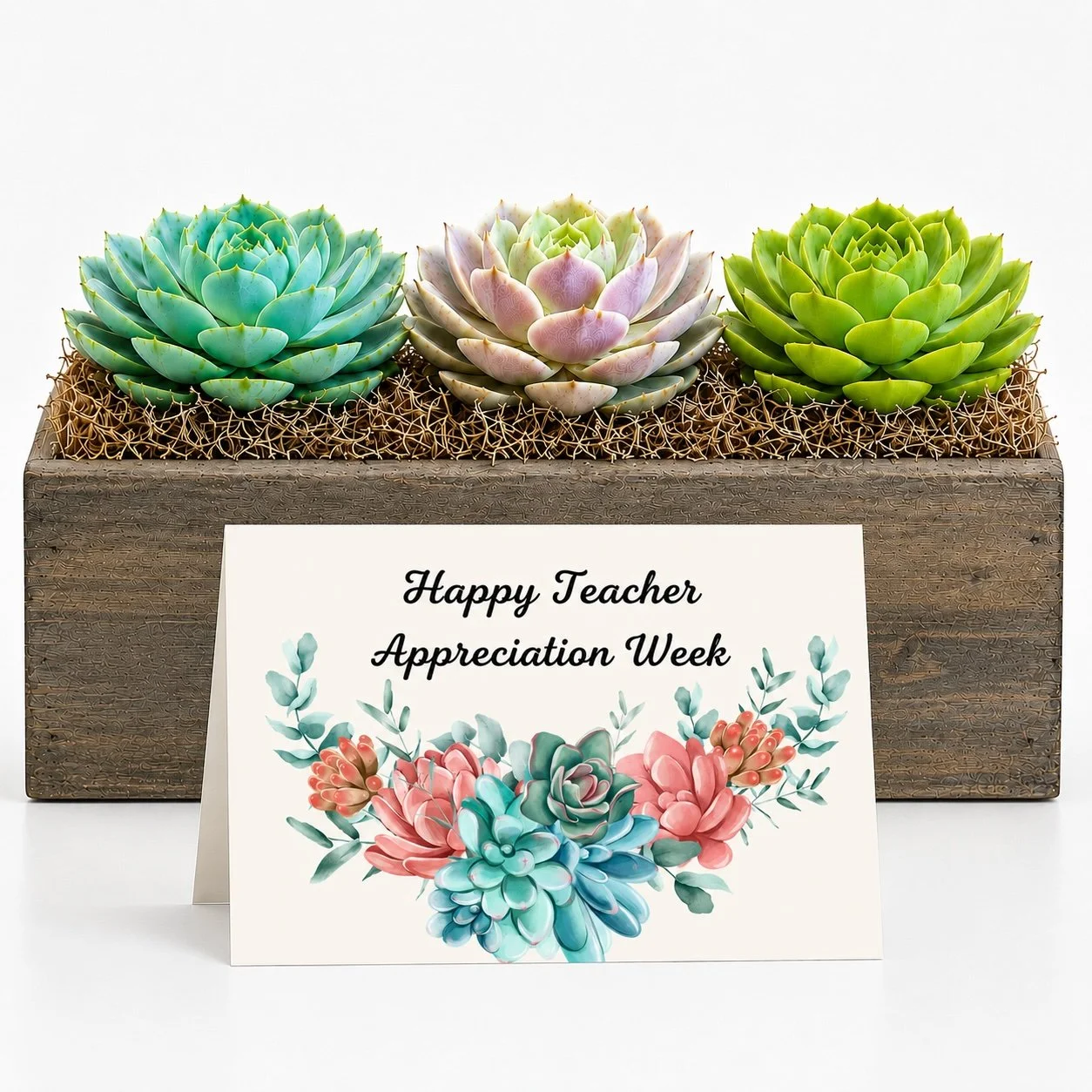 Succulent Plant Gift | Happy Teacher Appreciation Week
