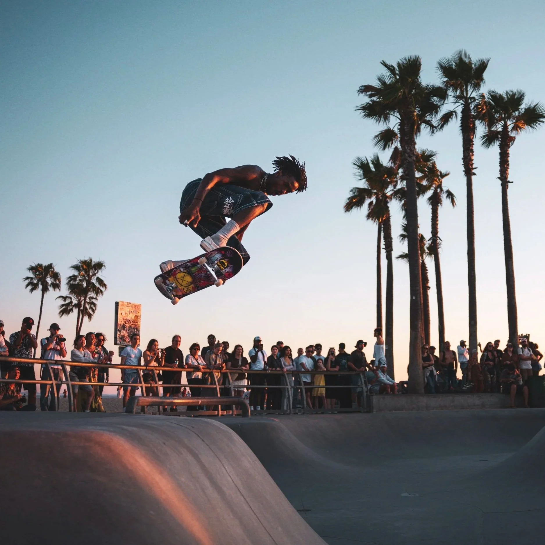 Skateboarding