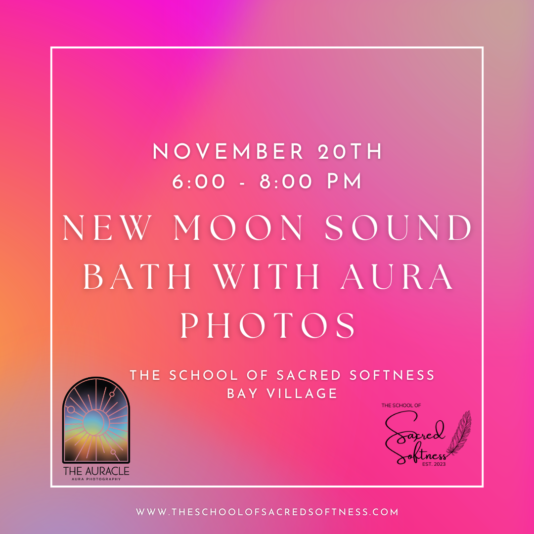 New Moon Aura Photo Sound Bath