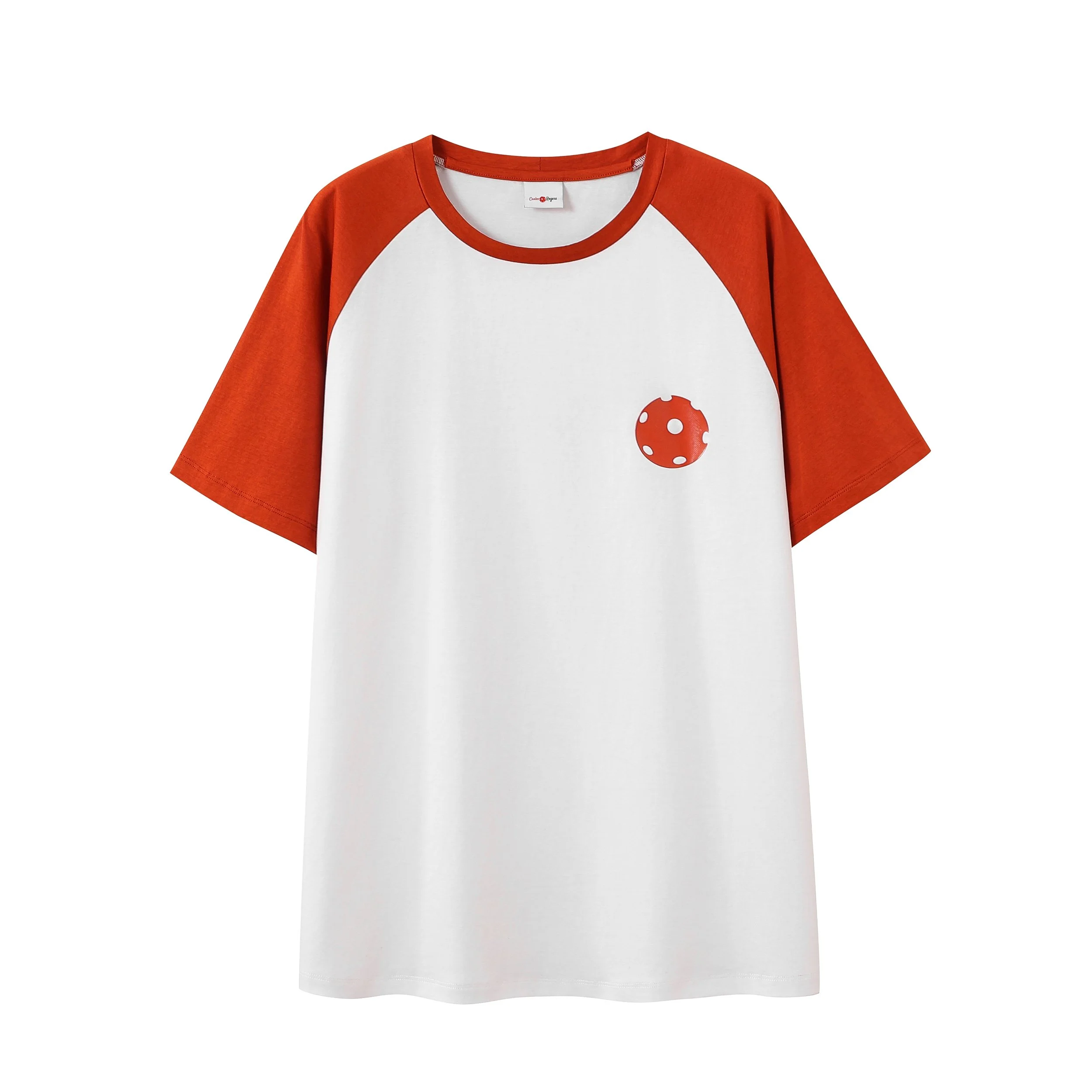 Trendy Raglan Polka Dot T-Shirt C9