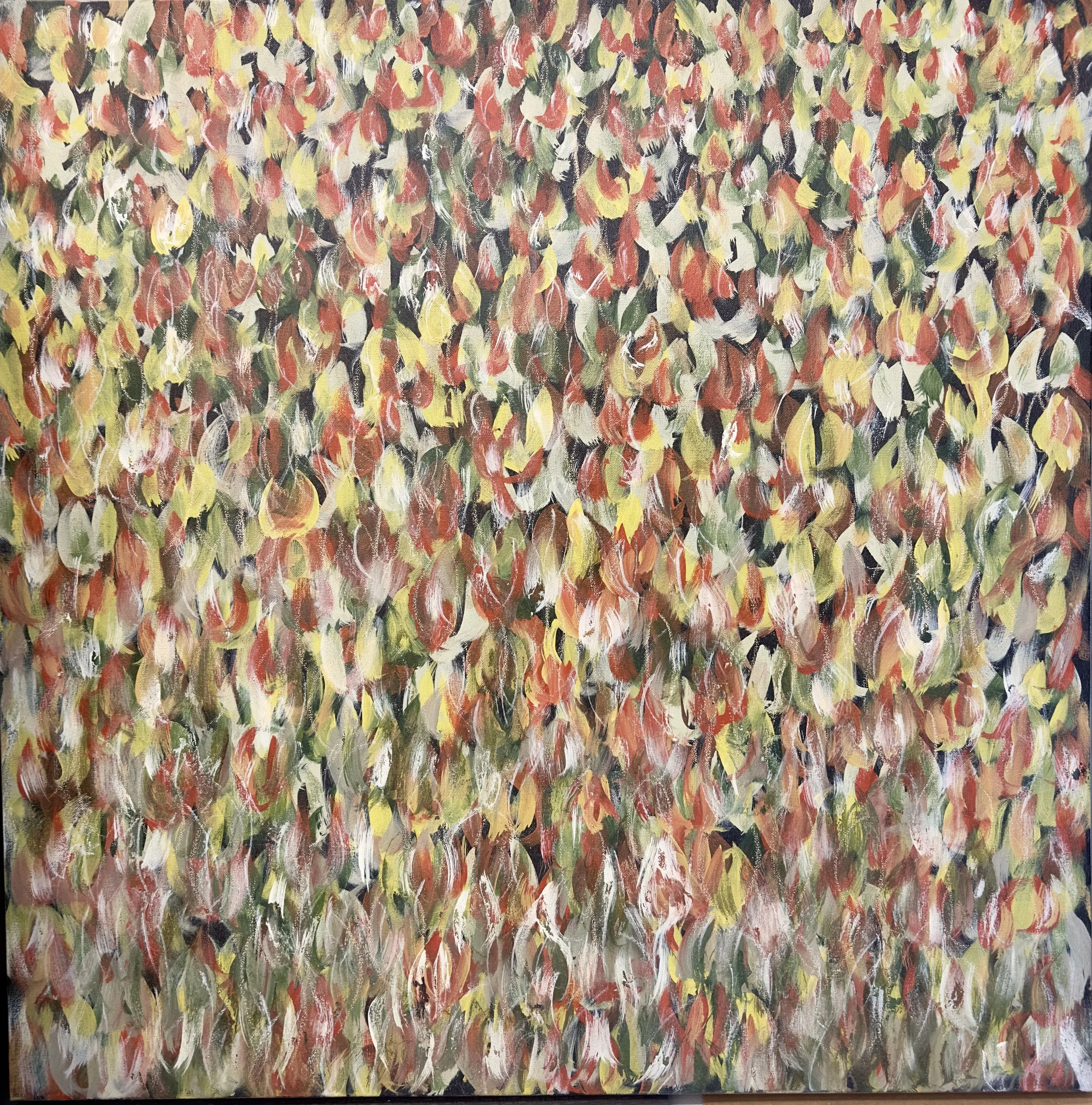 36" by 36" on canvas