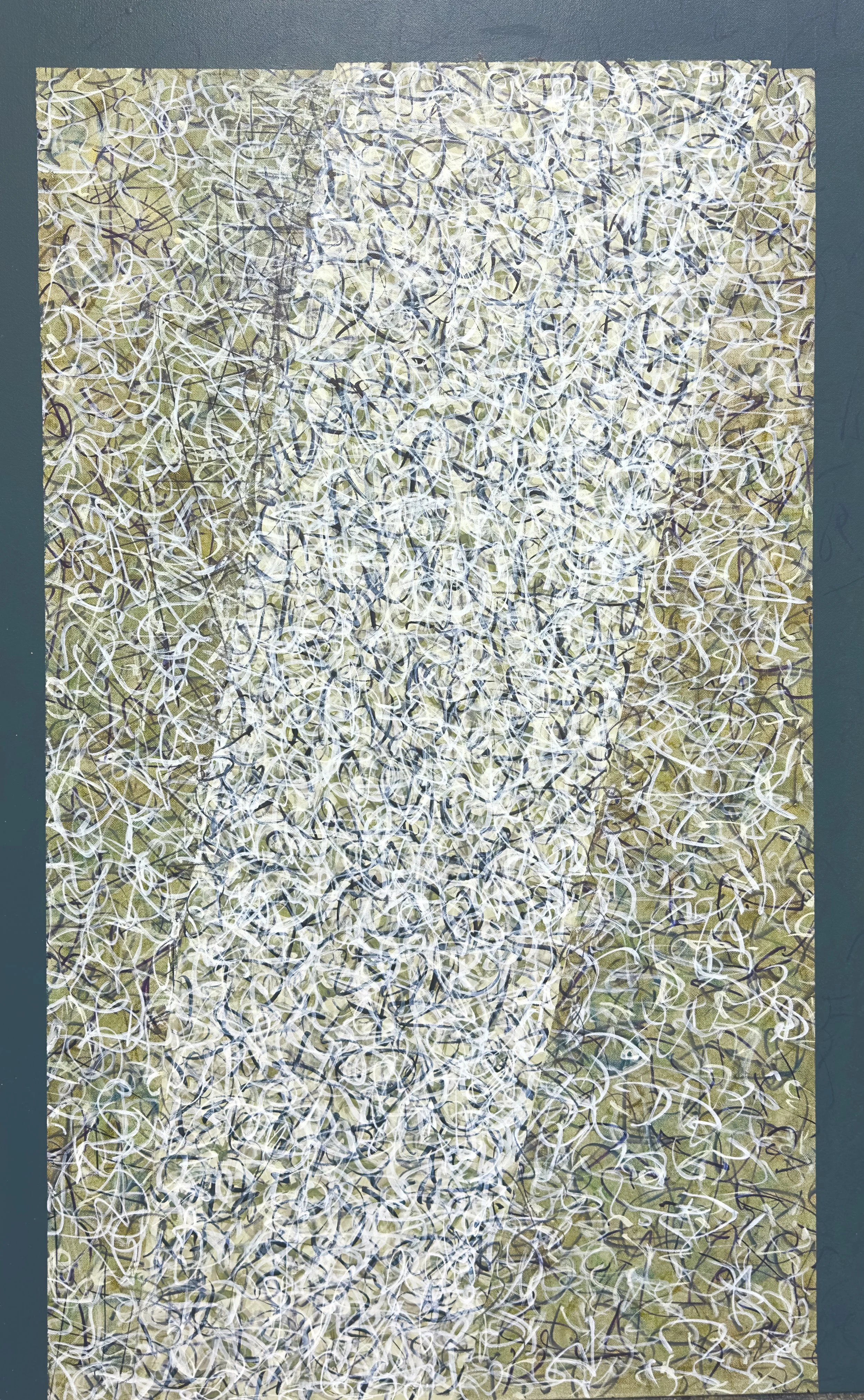 48" by 30" on canvas