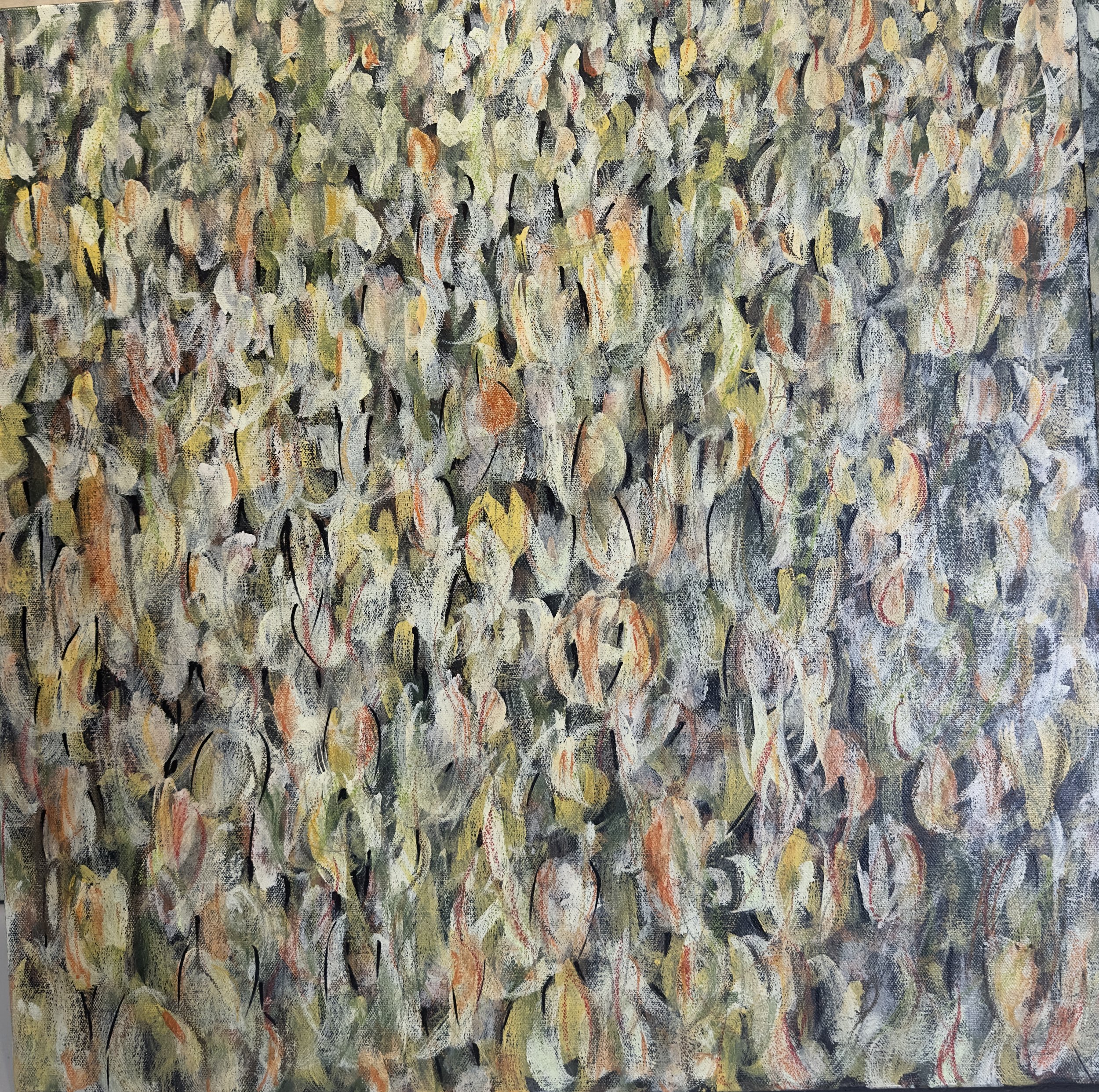 24" by 24" on canvas