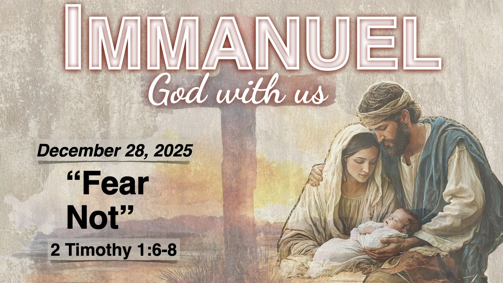 Fear Not~ 2 Timothy 1:6-8