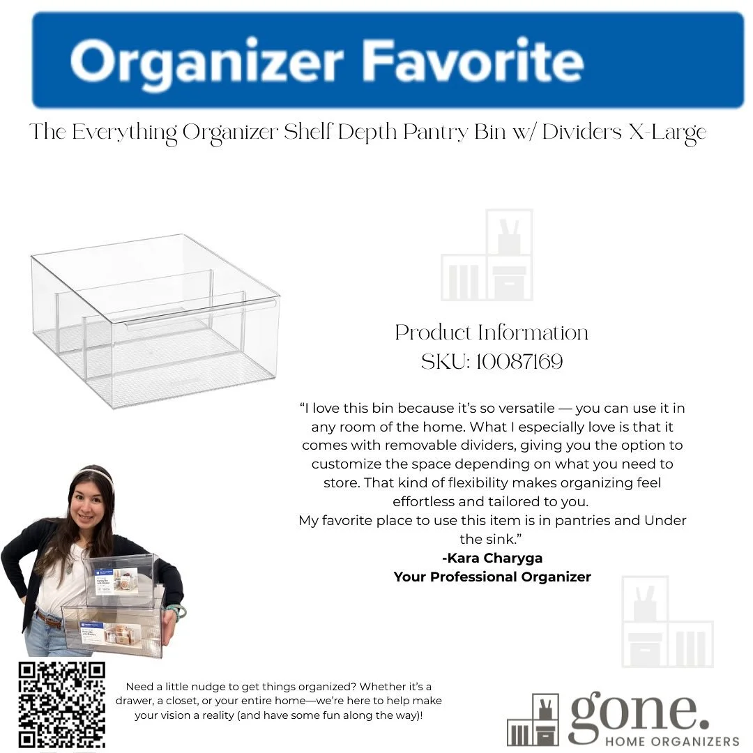 ✨ I live for that completion moment&mdash;and these four favorites are my go-to organizing products I use time and time again. Whether it&rsquo;s closets, bathrooms, pantries, or drawers, the right solution doesn&rsquo;t just tidy a space&mdash;it tr