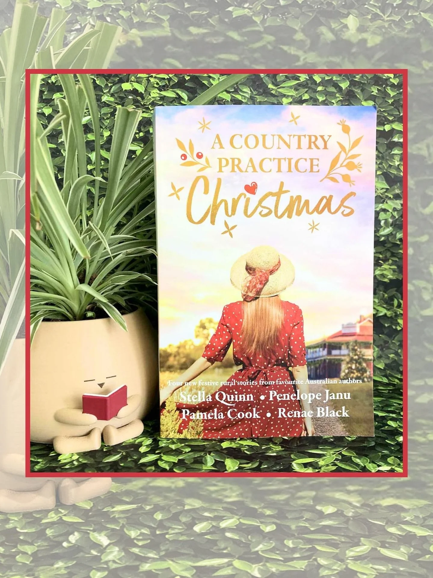It&rsquo;s exactly 2 months til Xmas, and that means time for Poppy and I to get our festive reading on. Kicking off with A Country Practice Christmas collection - four fabulous stories in one place, from @penelopejanuwriter @pamelacookwrites @stella