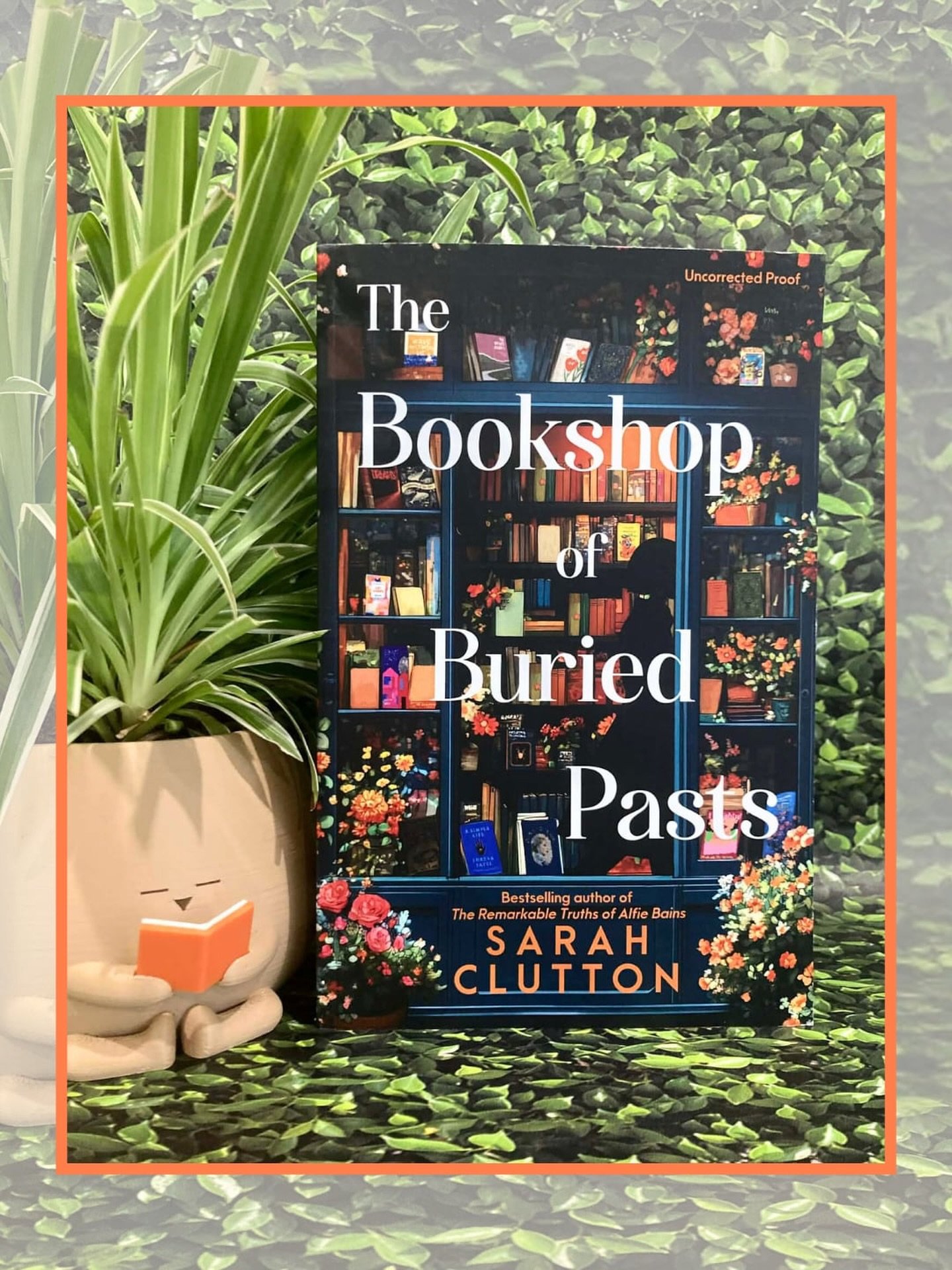 *** book mail ***
Nothing quite like book mail to lift the spirits. Thanks to @allenandunwin for sending me an early copy of @sarahmclutton &lsquo;s new novel, The Bookshop Of Buried Pasts!! How stunning is that cover 🖤💙🧡🤍 Cannot wait to dive in.