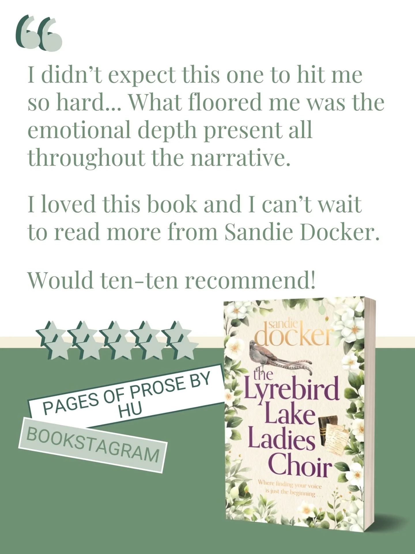 What was the last book you read that surprised you in a good way?

Thank you @pages_of_prose_by_hu 
💚🤍💚🤍