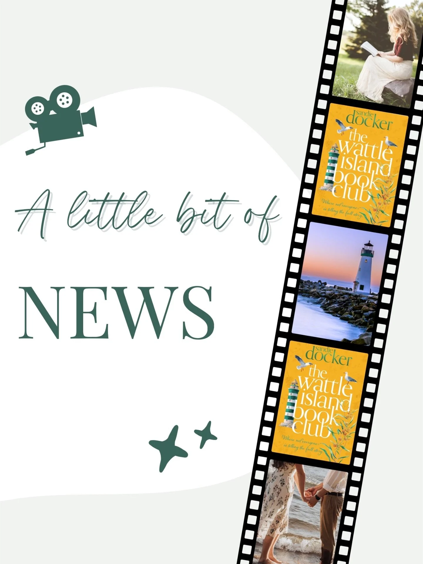 Behind the scenes this has been brewing for a while, but I can now finally share with you that The Wattle Island Book Club has been optioned for TV by Wise Goat Productions in conjunction with Greenlight Entertainment group!!!!! The team at Wise Goat