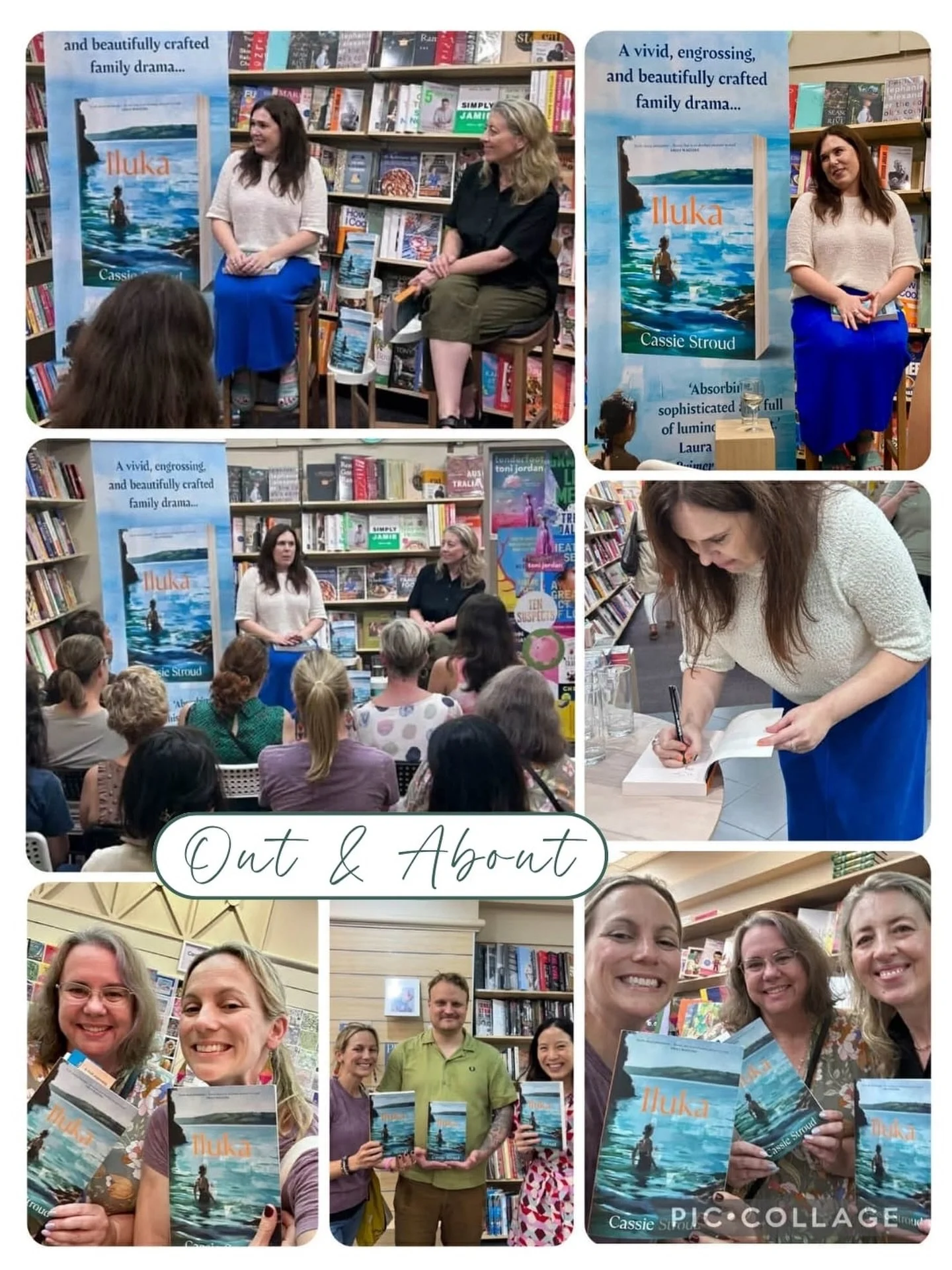 The sudden wild storm last night did not deter us book lovers from venturing out to listen to @cassie.stroud talk about her stunning debut, Iluka*, at @constantreaderbookshop with the gorgeous @emmababbington guiding the discussion.
@lindsaybartels_ 