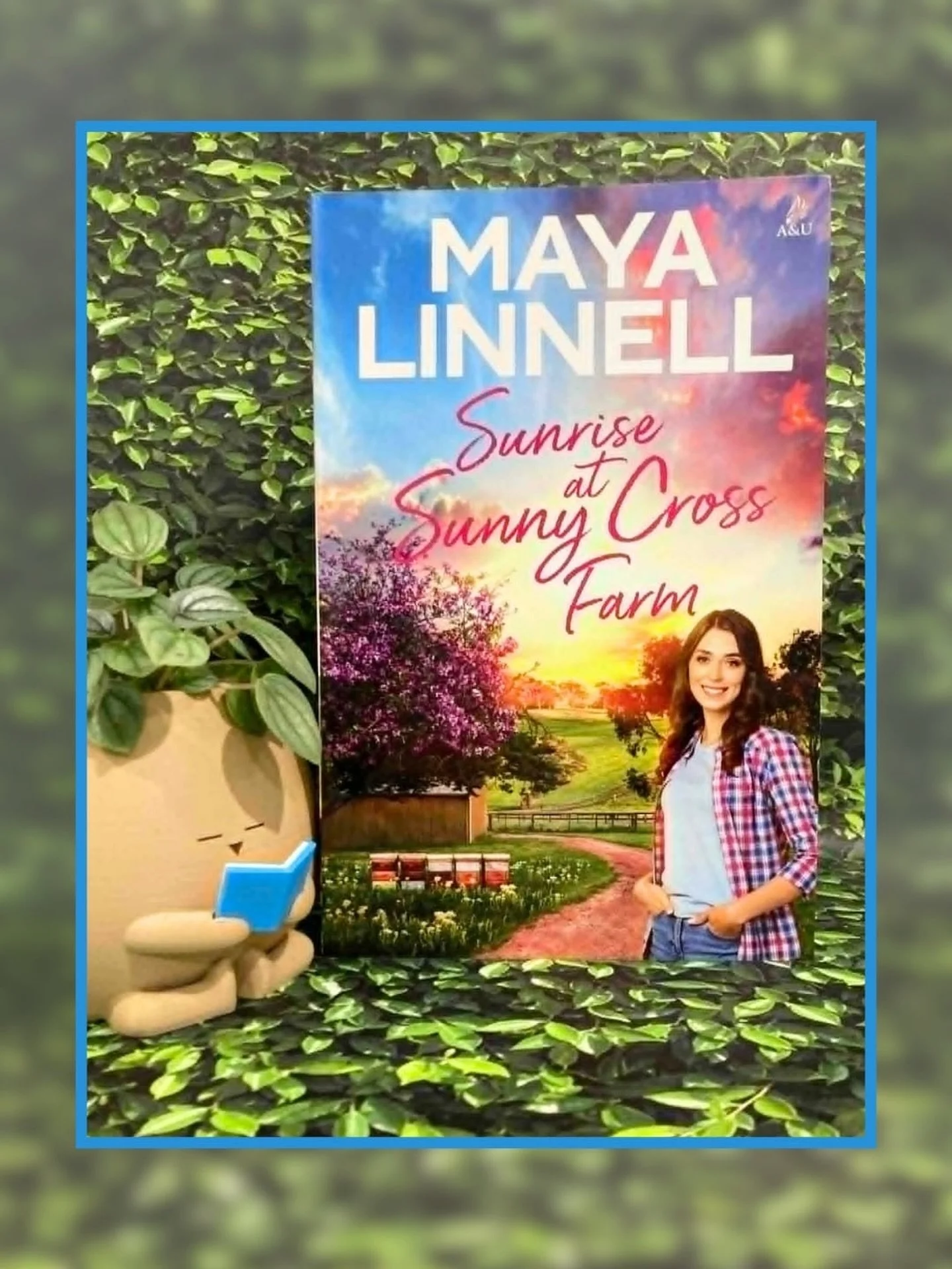 *** book mail ***
Got home from surgery (see story) yesterday and this little beauty was at the door!! The new novel from @maya.linnell.writes !!! Maya is an auto read for me - her books a warm hug that feel like home. Sunrise At Sunny Cross Farm is 
