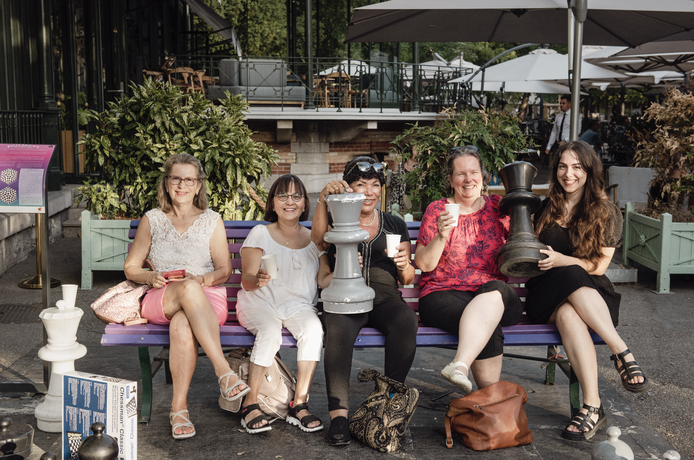 BULLE ROSE N°6 TOURNOI D'ÉCHECS FEMININ