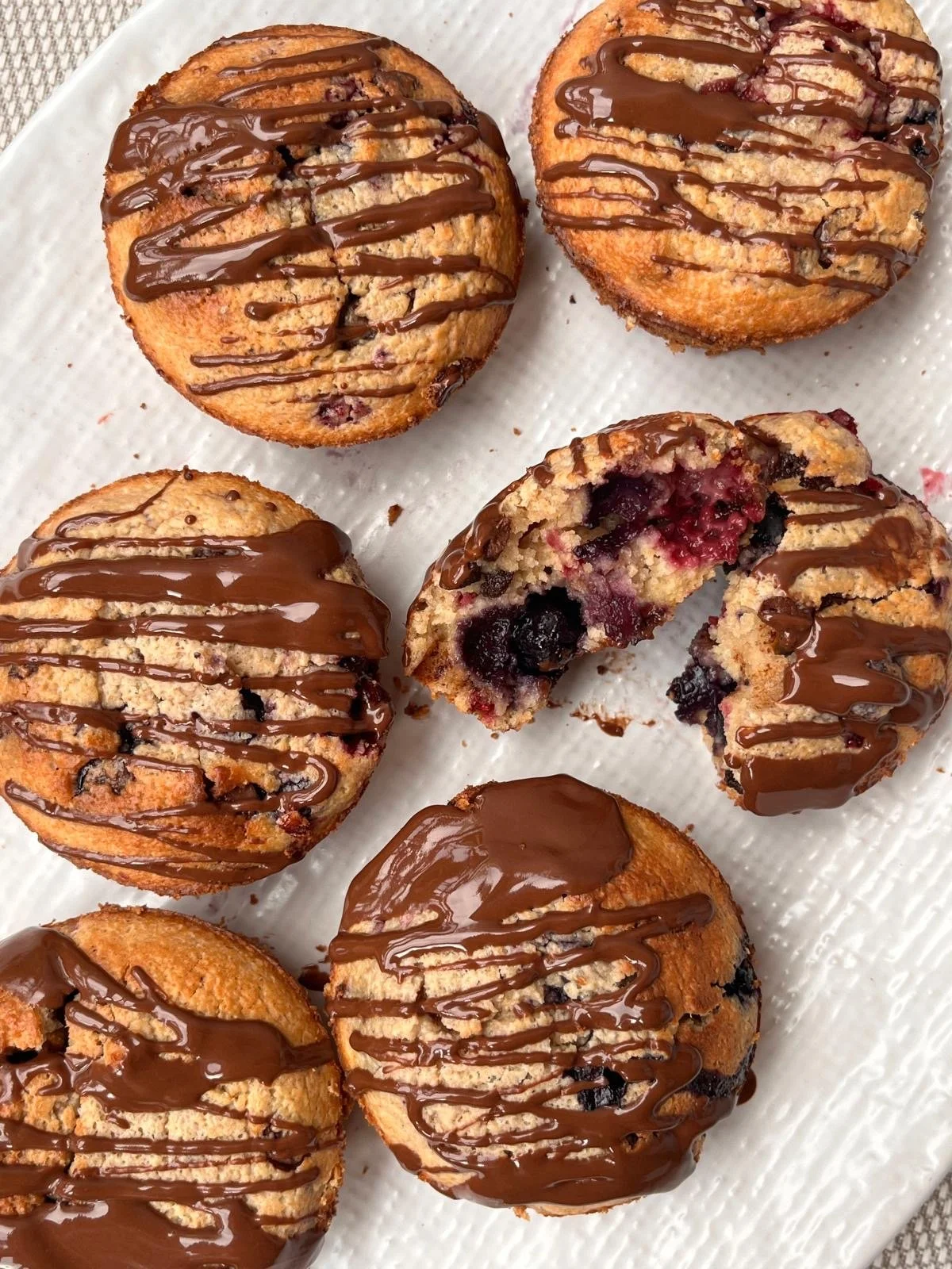 Choc-Chip Berry Muffins