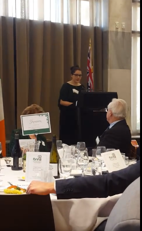 Phoebe Rose Irish Youth Ambassador speaking at Parliament.PNG