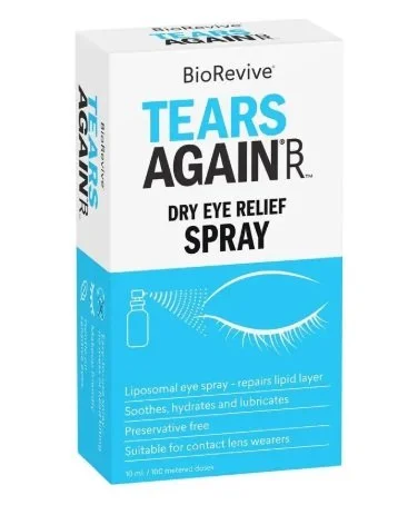 Tears Again Dry Eye Relief Spray
