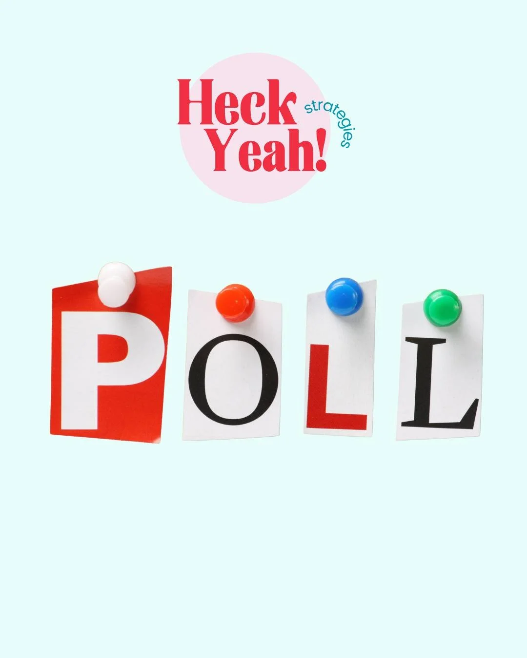 You made it through July—now tell us:
What content are you craving more of in August?
✨ Marketing tips
✨ Behind the scenes
✨ Templates + tools
✨ Something else?
Vote below or comment!
#HeckYeahStrategies
Hashtags:
#HeckYeahCheckIn #AugustCo