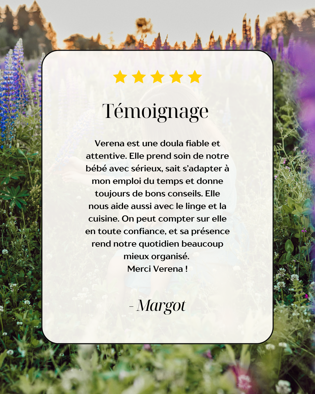 Témoignage de Margot