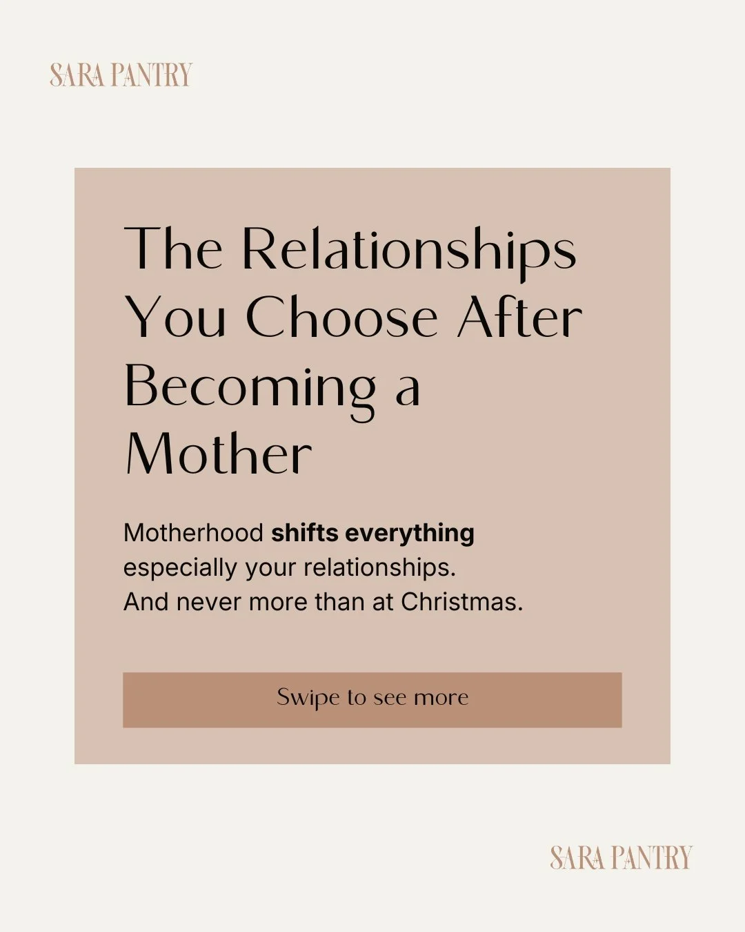 Motherhood has a way of reshaping everything -
especially your relationships.

You start to notice who really sees you now.
The ones who check in gently,
don&rsquo;t expect replies right away,
and never make you feel guilty for having boundaries.

Es