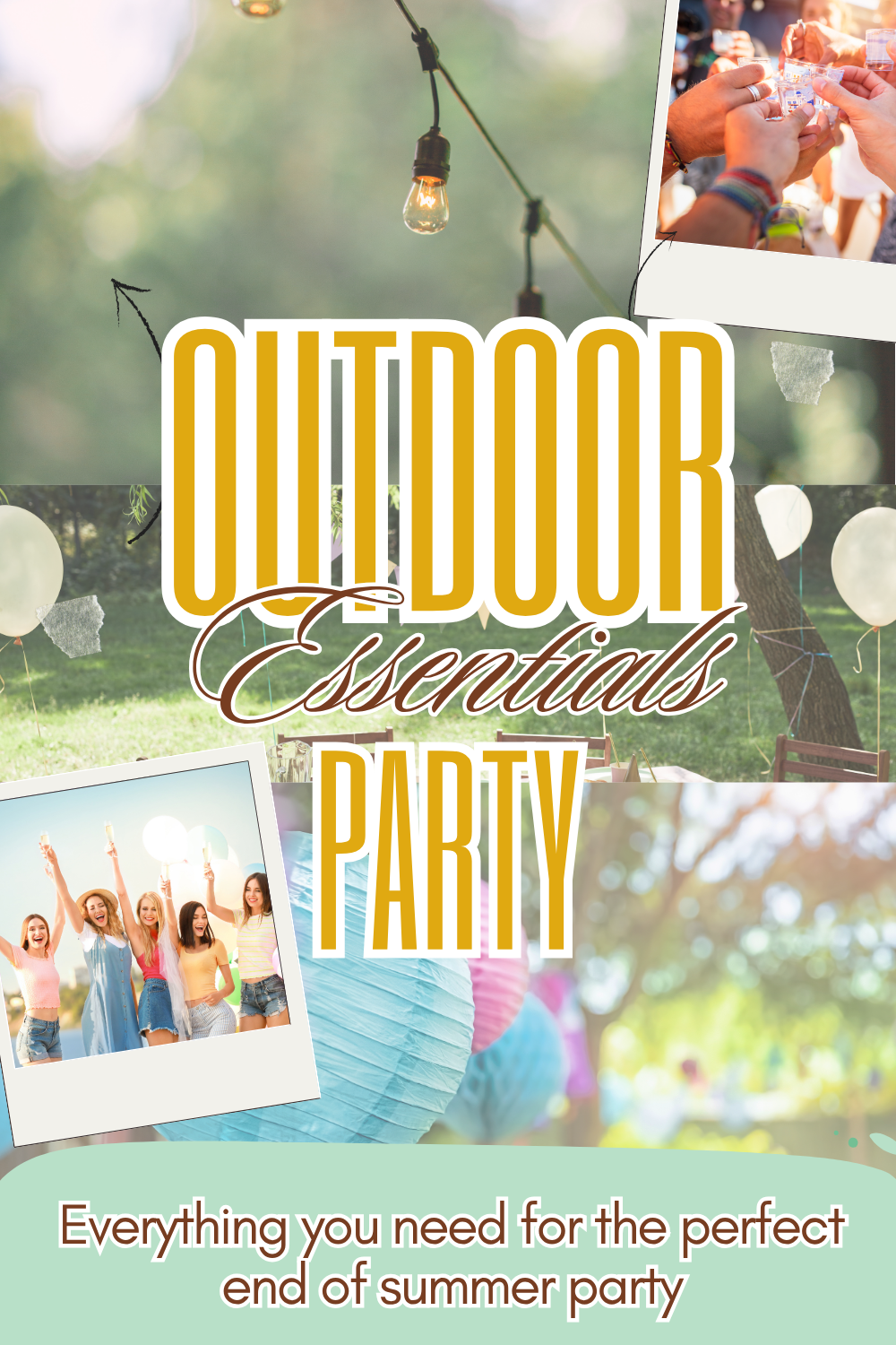 š Elevate Your Summer with These Outdoor Party Must-Haves