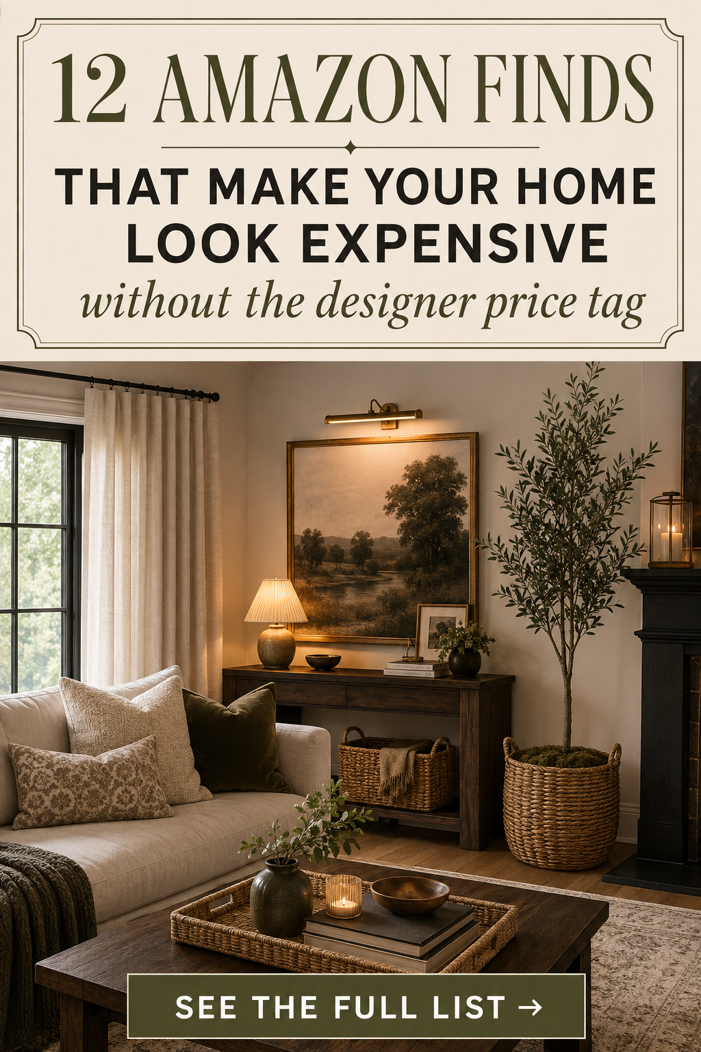 12 Affordable Amazon Finds: Make Your Home Look More Expensive 