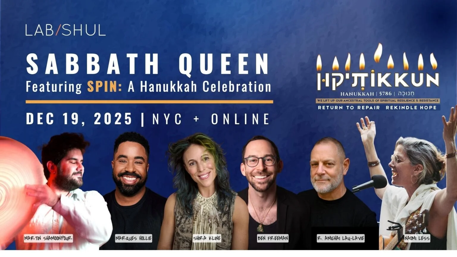 Lab/Shul Sabbath Queen