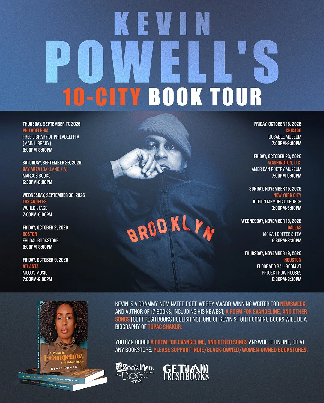 Kevin Powell Book Tour