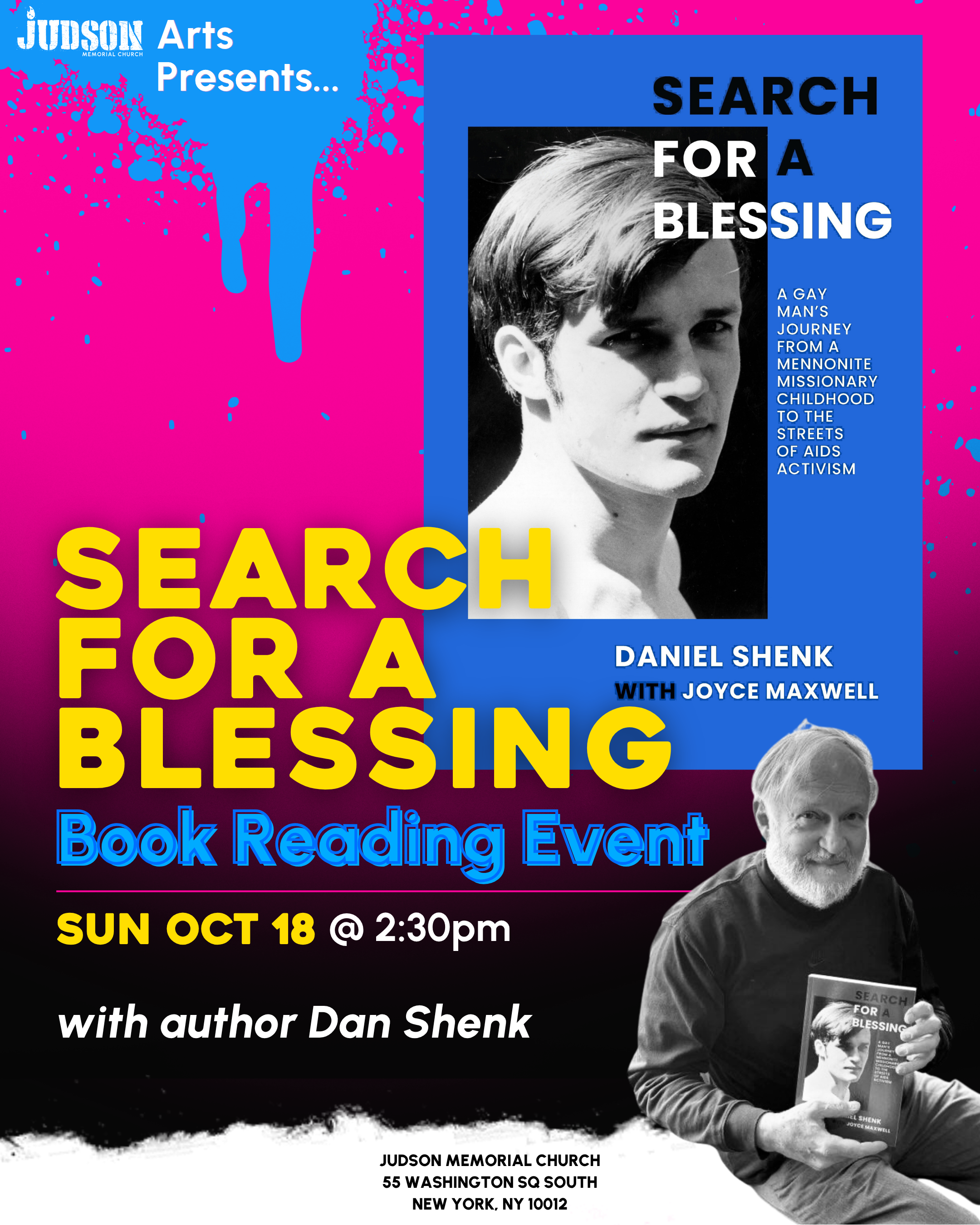 Search for a Blessing: Book Reading w Dan Shenk