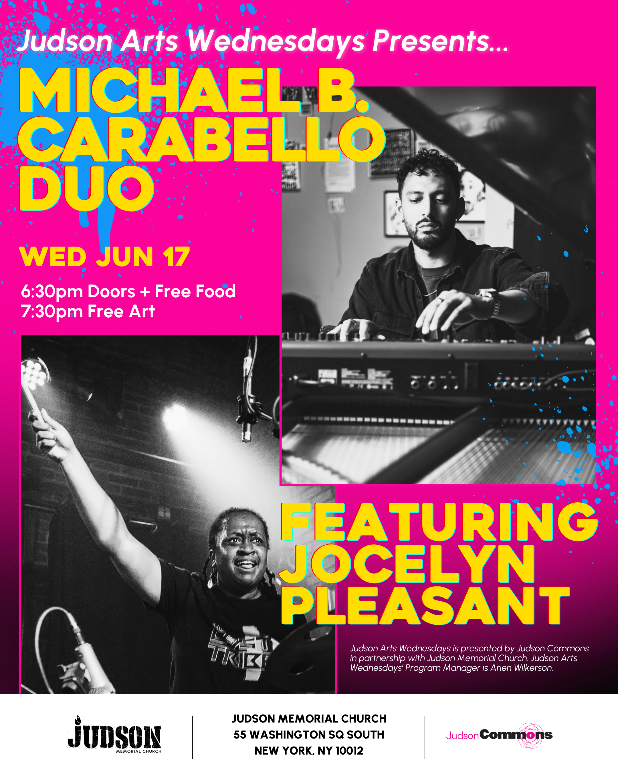 Judson Arts Wednesdays Presents: Mike Carabello