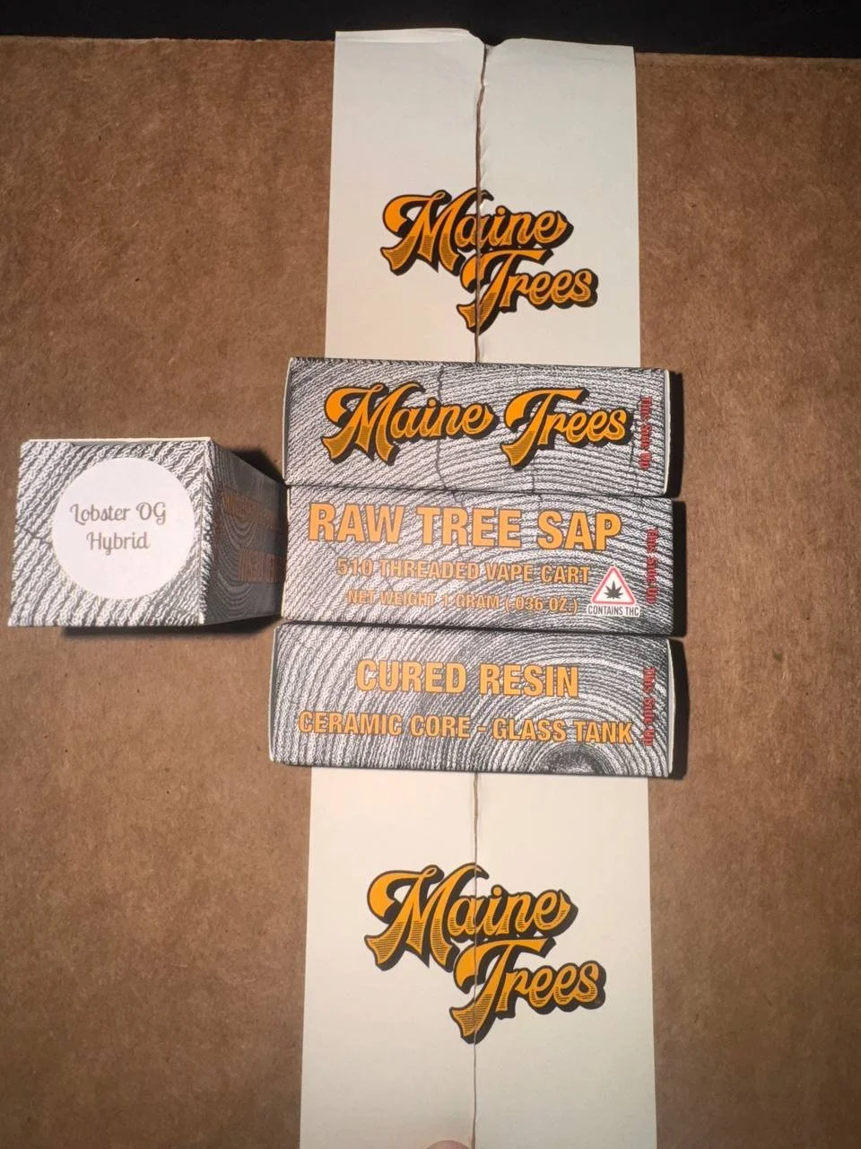 Maine Tree's Lobster Og (screw in carts)