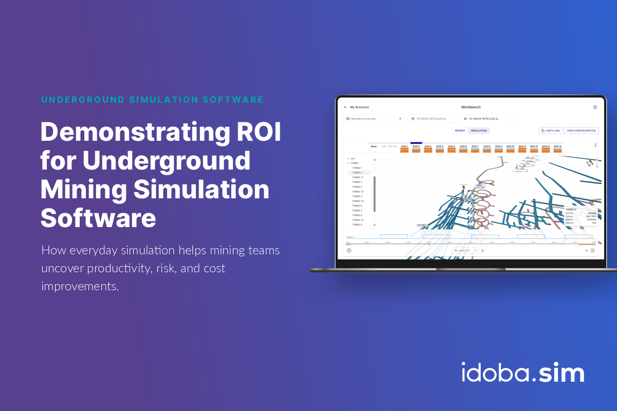 Demonstrating ROI for Underground Mining Simulation Software