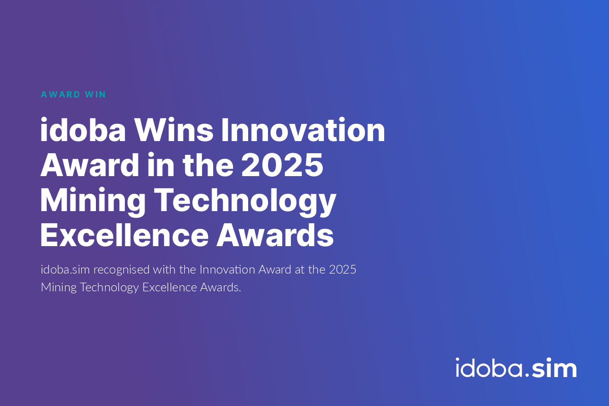idoba&nbsp;Wins Innovation Award&nbsp;in&nbsp;the 2025 Mining Technology Excellence Awards
