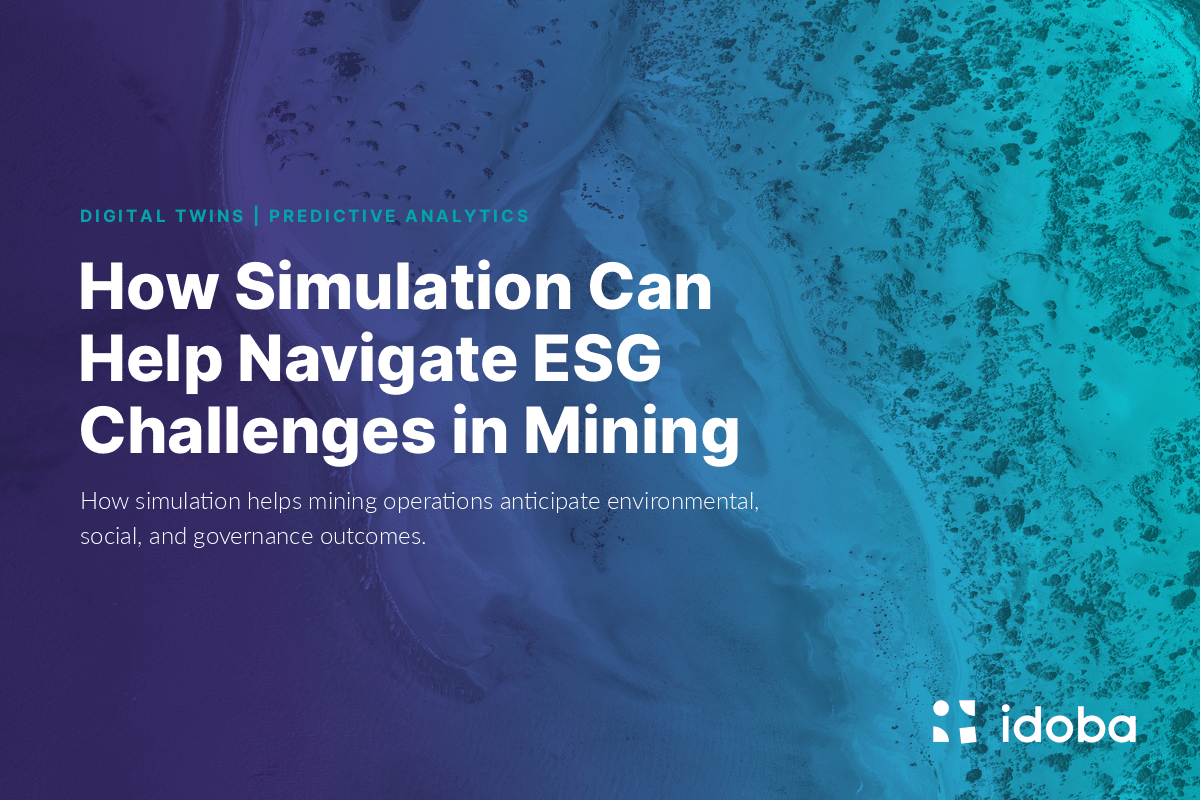 How Simulation Can Help Navigate ESG Challenges in Mining