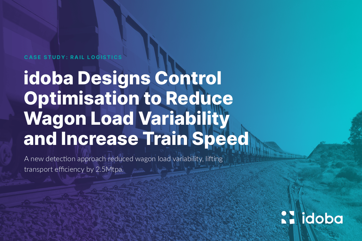 idoba Designs Control Optimisation to Reduce Wagon Load Variability and Increase Train Speed