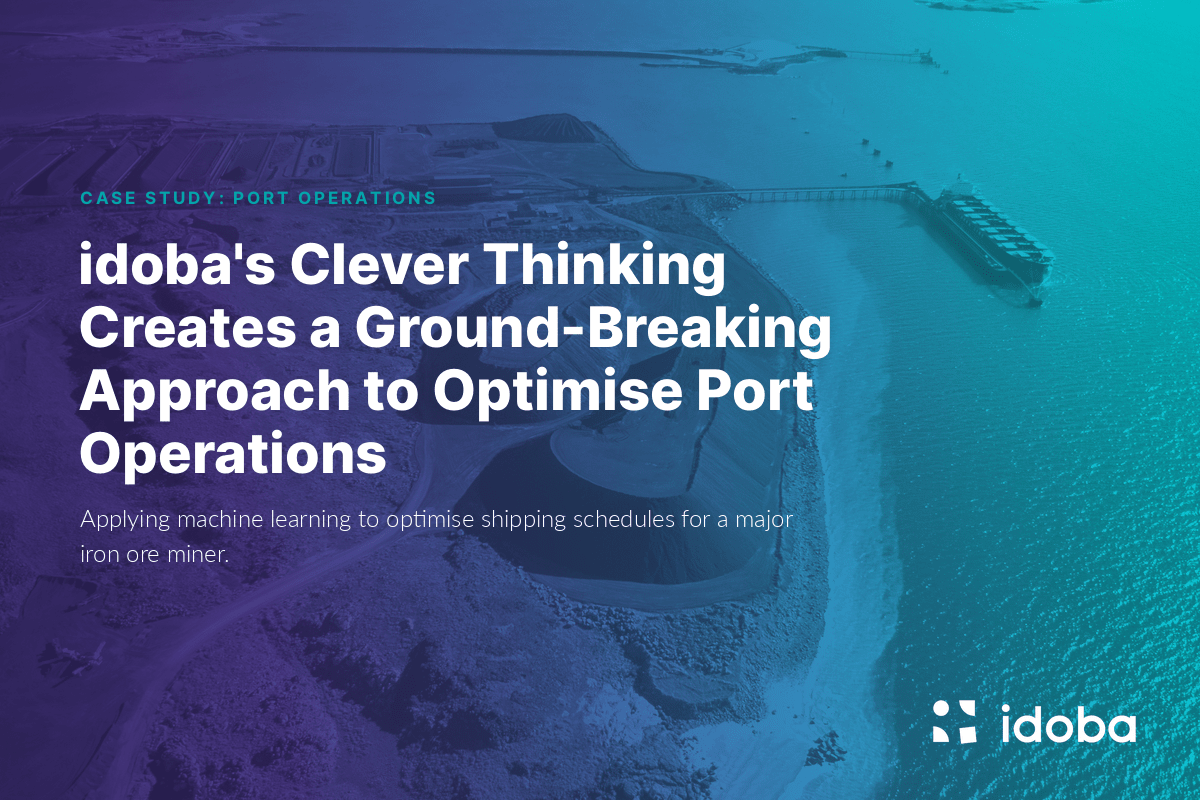 idoba’s Clever Thinking Creates a Ground-Breaking Approach to Optimise Port Operations