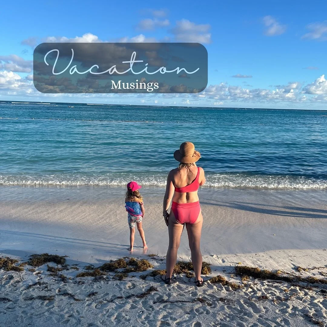 ✈️ Vacation Musings ☀️
Back from vacation and here are my random but maybe important takeaways!
1️⃣ Use a travel agent for big family trips. 🙌 We traveled with 17 people and having a travel agent saved us so much back and forth. Highly recommend f