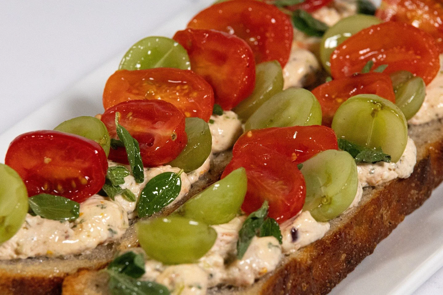 The new Sweet &amp; Savory Whipped Feta Toast is making its debut today. Let us know what you think.