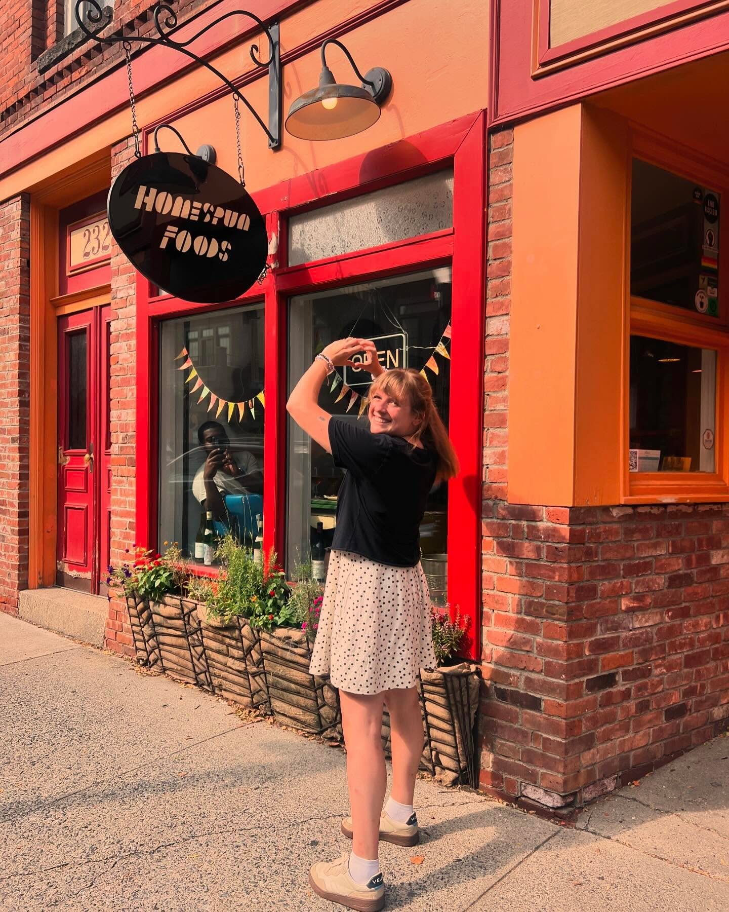 Homespun 4ever 🫶🏼

this establishment spent 18 beautiful years serving the beacon community and I am proud to have spent the last five in it. finding a place you can feel comfortable in and share with your friends, family, all ages, etc. that&rsquo