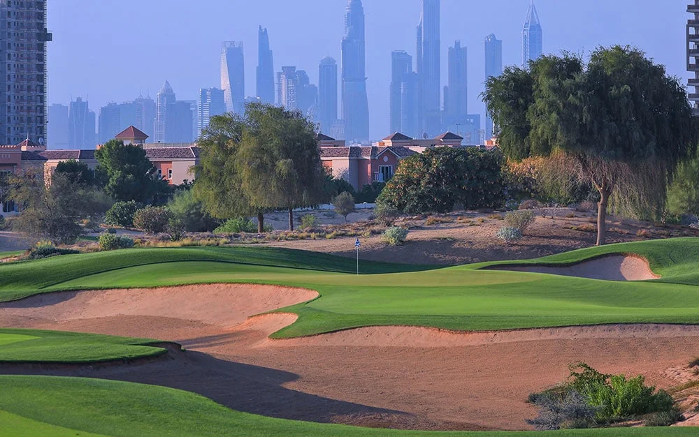 Glorious green: soak up the sun as you enjoy a round or two of golf